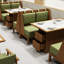 Banc rembourré en similicuir