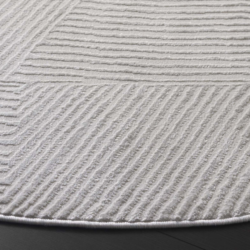 Tapis ivoire Saylor 119, Rond 6 pi 3 po