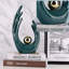 Décoration de statue en céramique (1pc) - Ornement de bureau élégant pour chambre à coucher, bureau ou bureau-260283885