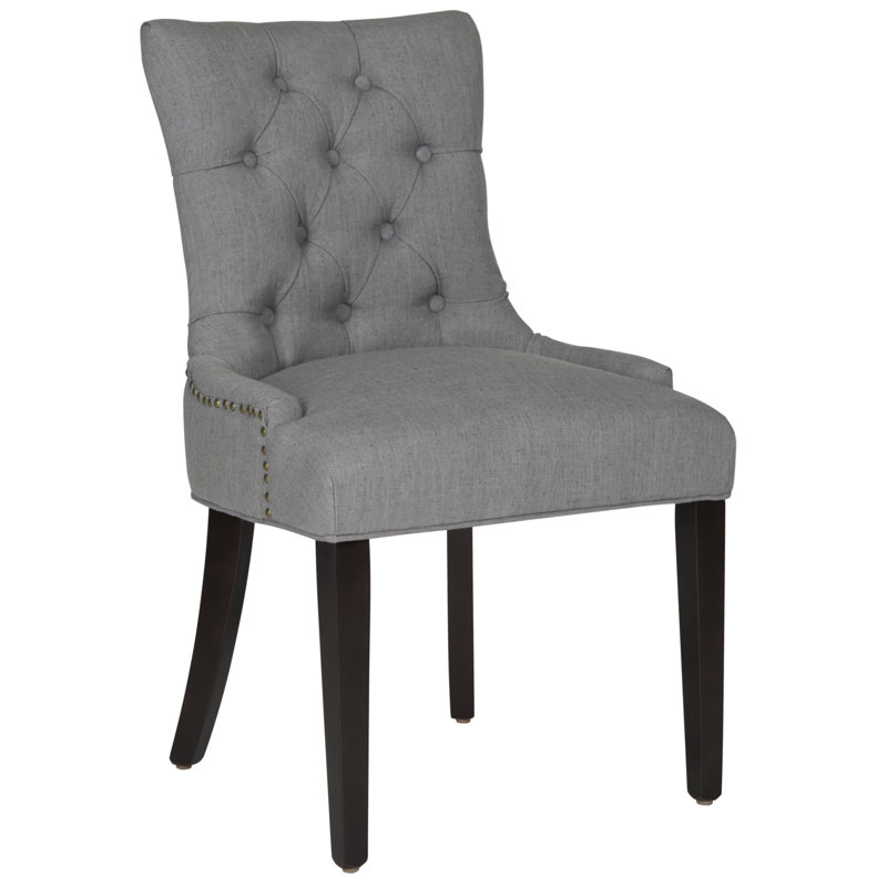Heidel 19.7'' H Upholstered Armchair, Dark Blue