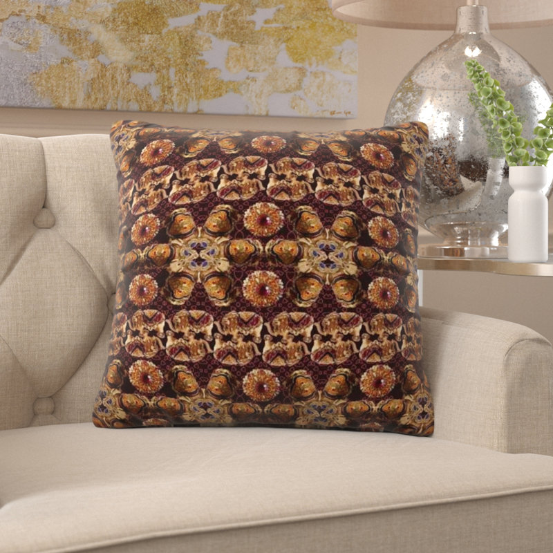 Dewsbury Floral Square Cushion, 44 x 44cm