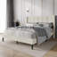 Glam Wingback Platform Bed-222040642-222040664