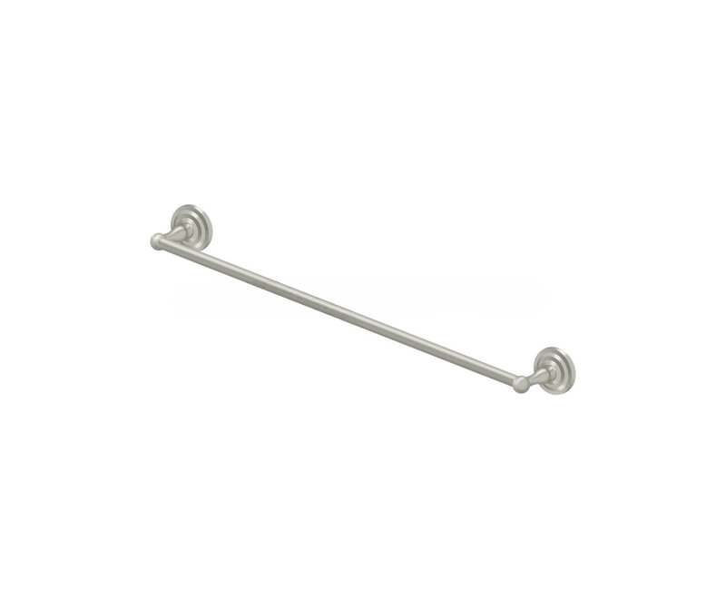 Deltana R2004-U15 30" Center To Center R-Series Bathroom Towel Bar Single Satin Nickel