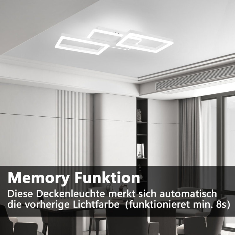 Iron LED Flush Mount