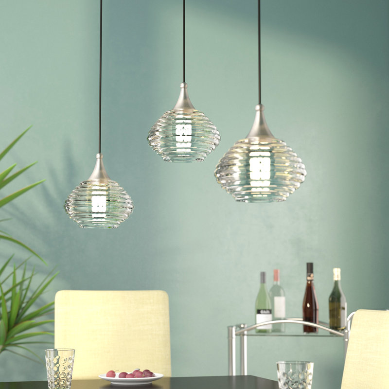 Wahl 1 - Light Pendant, Brushed Nickel