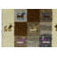 Tapis multicolore tribal 1 x 4 Indo Gabbeh