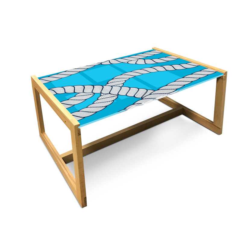 Jamon Trestle Coffee Table, 40cm H x 91cm W x 62cm D