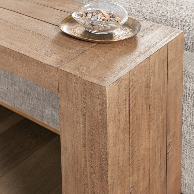 Clayton Reclaimed Pine Pallet Skin Console Table