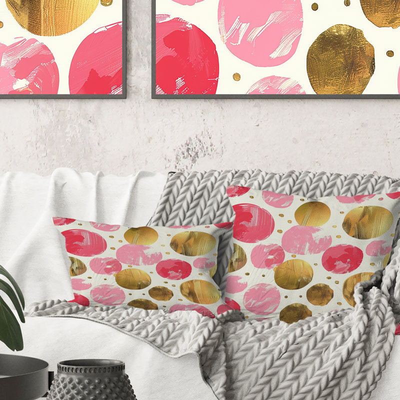 Coussin Bubblegum Polka Dot II - Glam