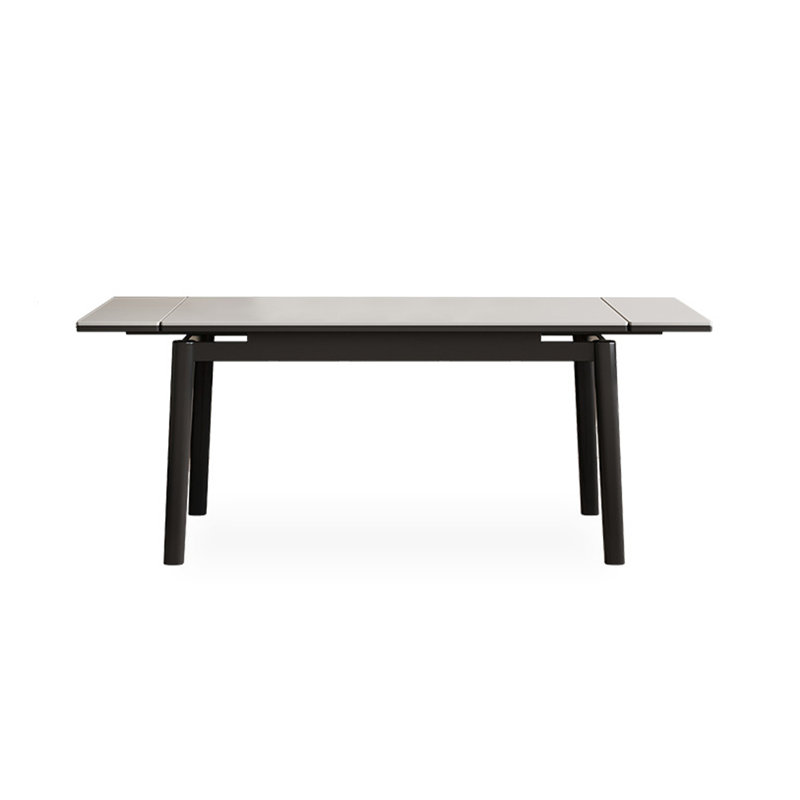 Table de salle à manger pliable et télescopique Stone, H 29,92 po x L 39,37 po x l 27,56 po