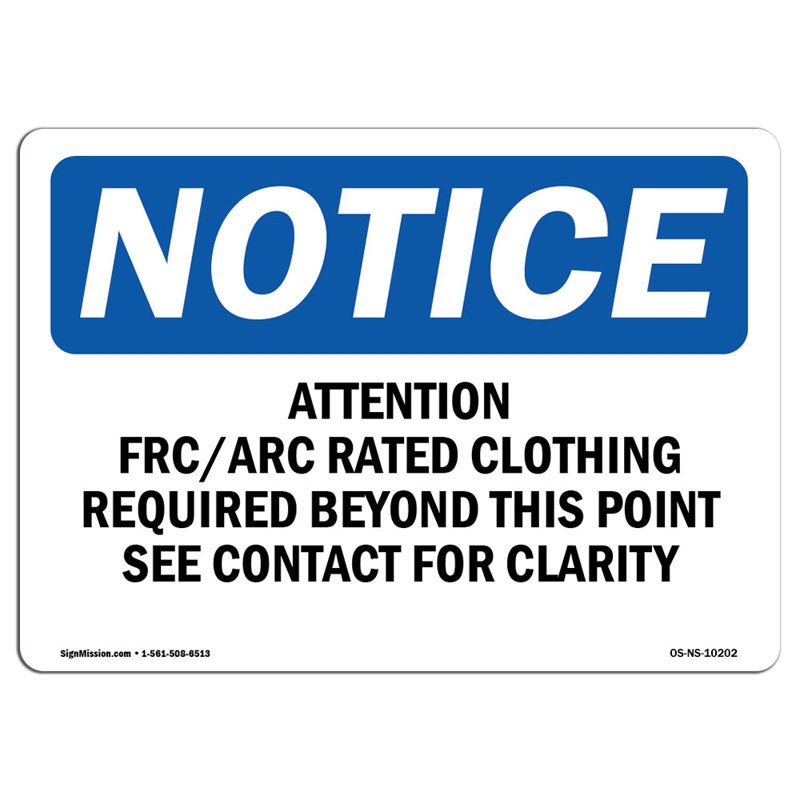 Notice Sign
