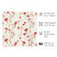Impression florale sans cadre-1327062281