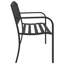 Almodovar Steel Outdoor Bench