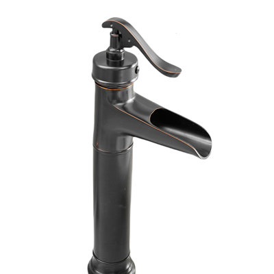 13" Pump Style Vessel Faucet in Oil Rubbed Bronze