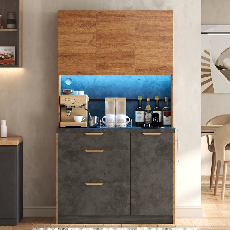 180cm Kitchen Pantry