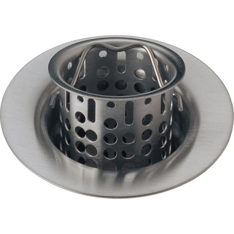 2.88" Basket Strainer, Brilliance Stainless