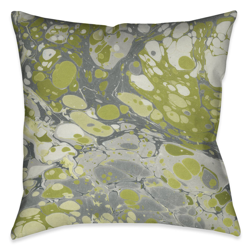 Graphic Print Abstract Throw Pillow, Indoor