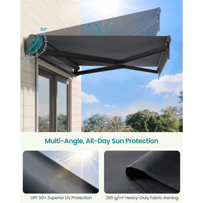 LEDREM Retractable Door / Window Awning