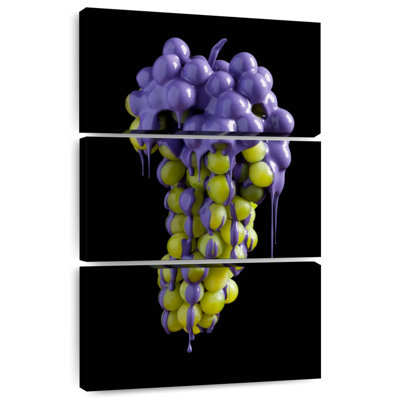 Yarlin Grapes Dripping Purple