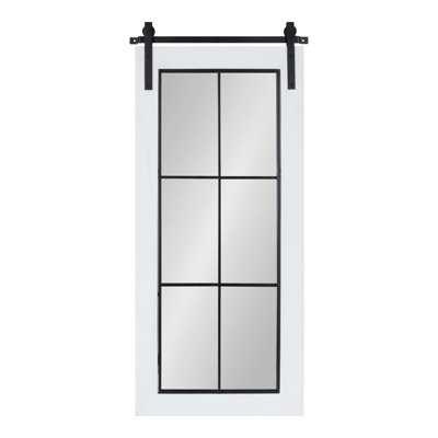 Enora Wood Rectangle Mirror