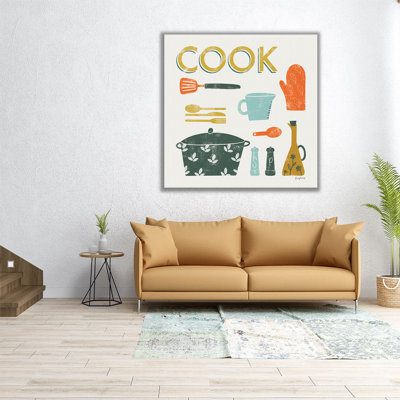 Retro Kitchen III - reproduction d'art sur toile