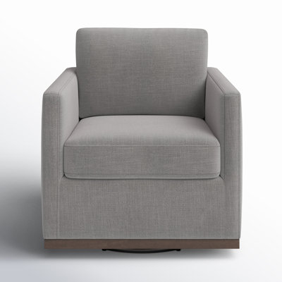 Bobbi Upholstered Swivel Armchair