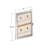 Small Enclosed Cork Bulletin Board w/ Lock & Key