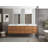 84'' Double Bathroom Vanity with Marble Top