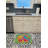 Rectangle Abstract Machine Woven Microfiber Rug