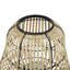 Solid Wood Tabletop Lantern-110494174