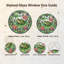 Panneau de vitrail grenouille lys 12 po-391303948