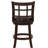 Scotti Swivel Upholstered Counter Stool with Solid Wood Frame-1532599200