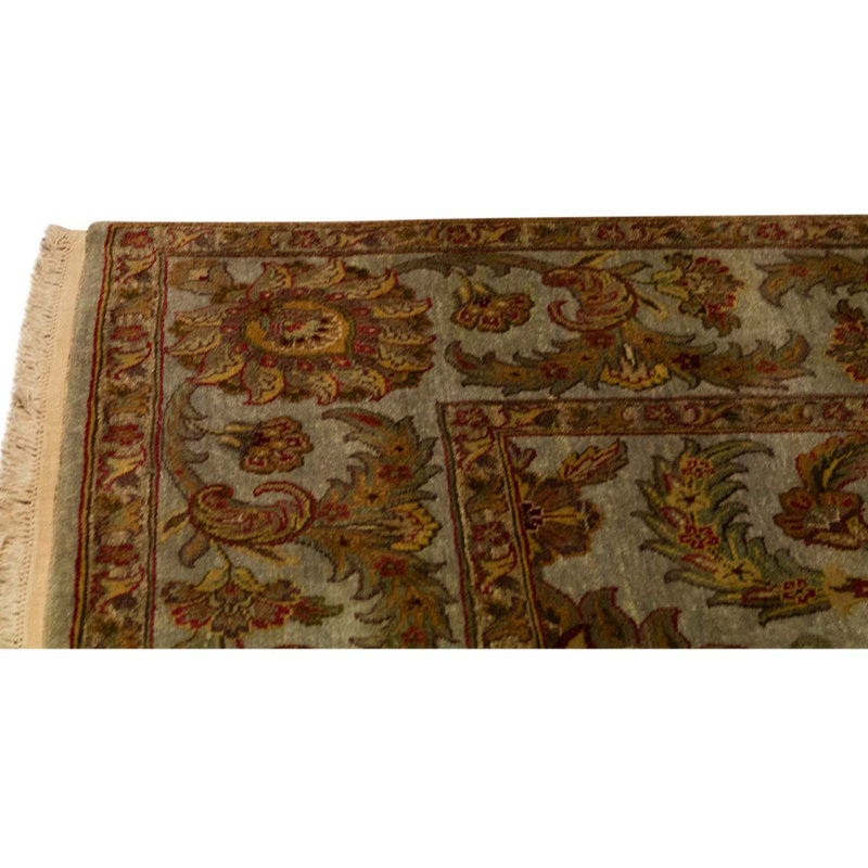 Wool Oriental Area Rug in Gray