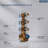 Thermostatic Dual Showerheads System, Ceiling Mount 12" LED Rainfall Shower Faucet with 6" Shower Head, Handheld Spray-89831846