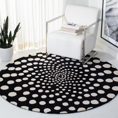 Jorie Hand Tufted Wool And Viscose Abstract Rug