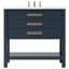 Kiawah Three-Drawer Single Bath Vanity-65039476-65039482-65647369