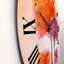 Impression d'arbres colorés I - Horloge murale traditionnelle-60329292