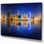 «Skyline de la ville colorée de Dubaï», impression sur toile tendue-29496232