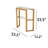 Shynel 33.46'' Glass Top Console Table-1367445795