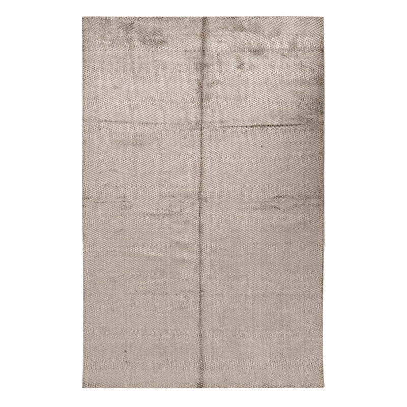 Tapis gris / brun noué à la main de haute qualité