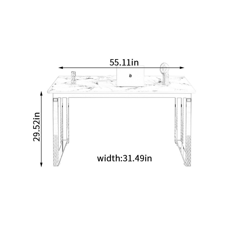 Jacquoline, H 29,52 po x l 55,11 po x P 31,49 po