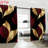 2Pcs Luxurious Leaf Print Blackout Curtains, Elegant Burgundy and Golden Pattern for Living Room Bedroom Home Decor, Thermal Insulated Noise Reducing Room Darkening Window Drapes-754147474