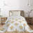 Eclectic Polyester Damask Coverlet