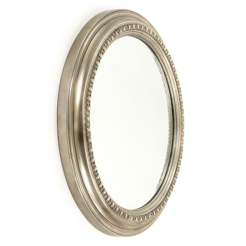 Ecran Flat Metal Beveled Wall Mirror