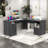 Daneka L-Shaped Computer Desk with Built-In Electrical Outlet-746385014