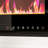 Modern 30-Inch Electric Fireplace With Remote