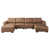 Brown Faux Leather