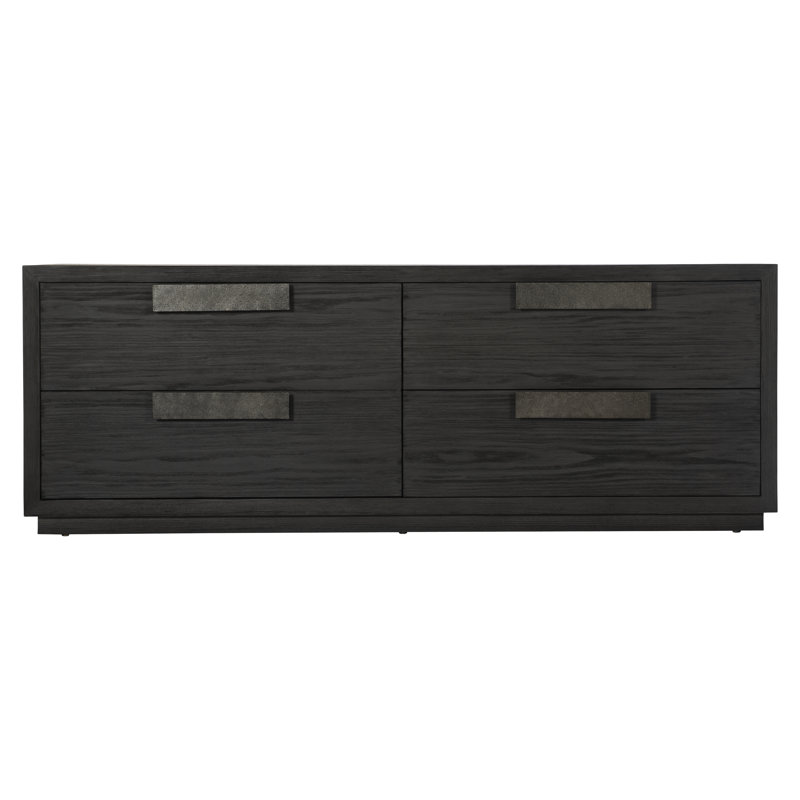 Keali Solid Wood 78'' W 4 - Drawer Dresser