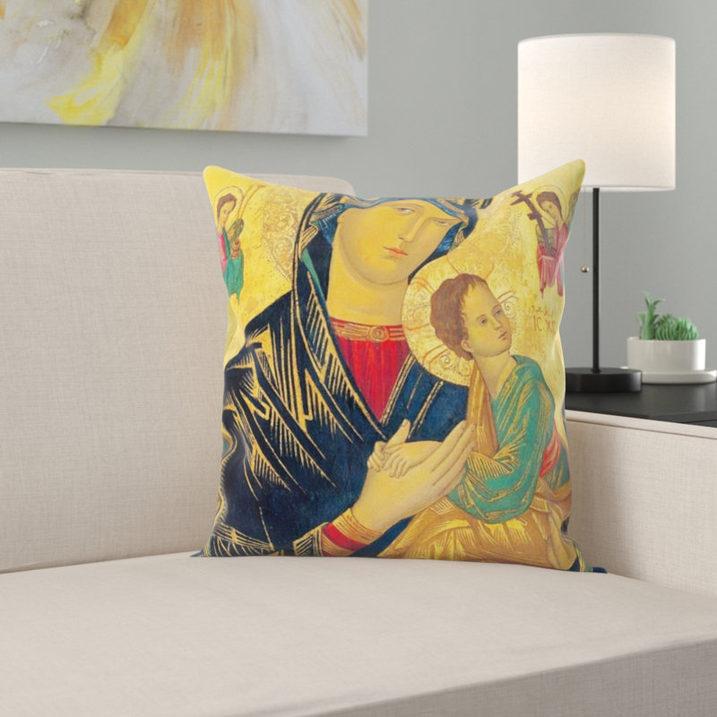 Coussin décoratif aide à la mère du perpétuelle