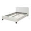 Pieds de meubles de chambre à coucher rembourrés classiques en similicuir pour lit 1pc